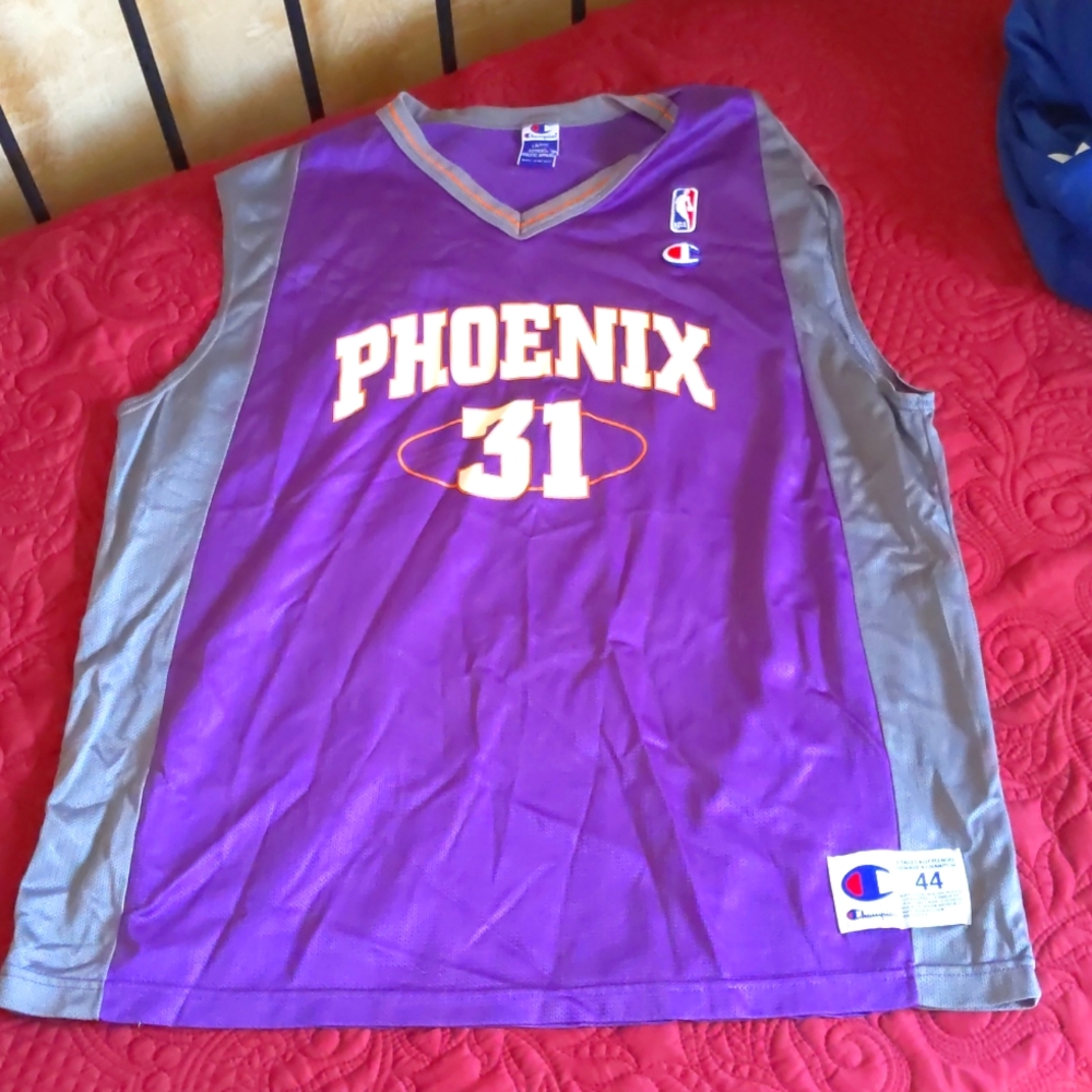 Vintage Shawn Marion Phoenix Suns Jersey Champion L 44
